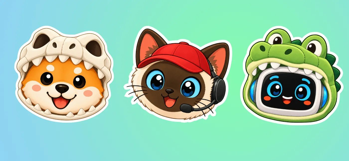 Three new Adventure Mode stickers: Dako, Haru and MIA